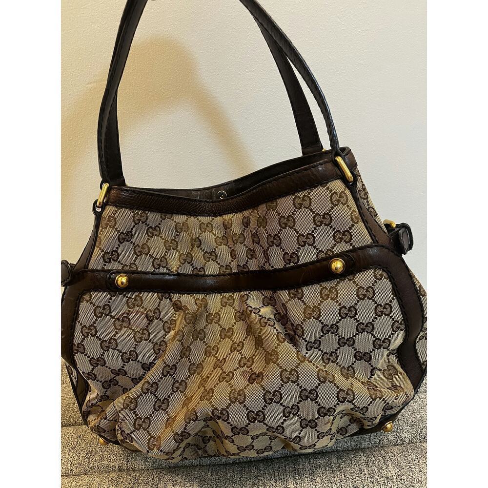 Gucci GG Canvas Large Tote Bag - Good Condition